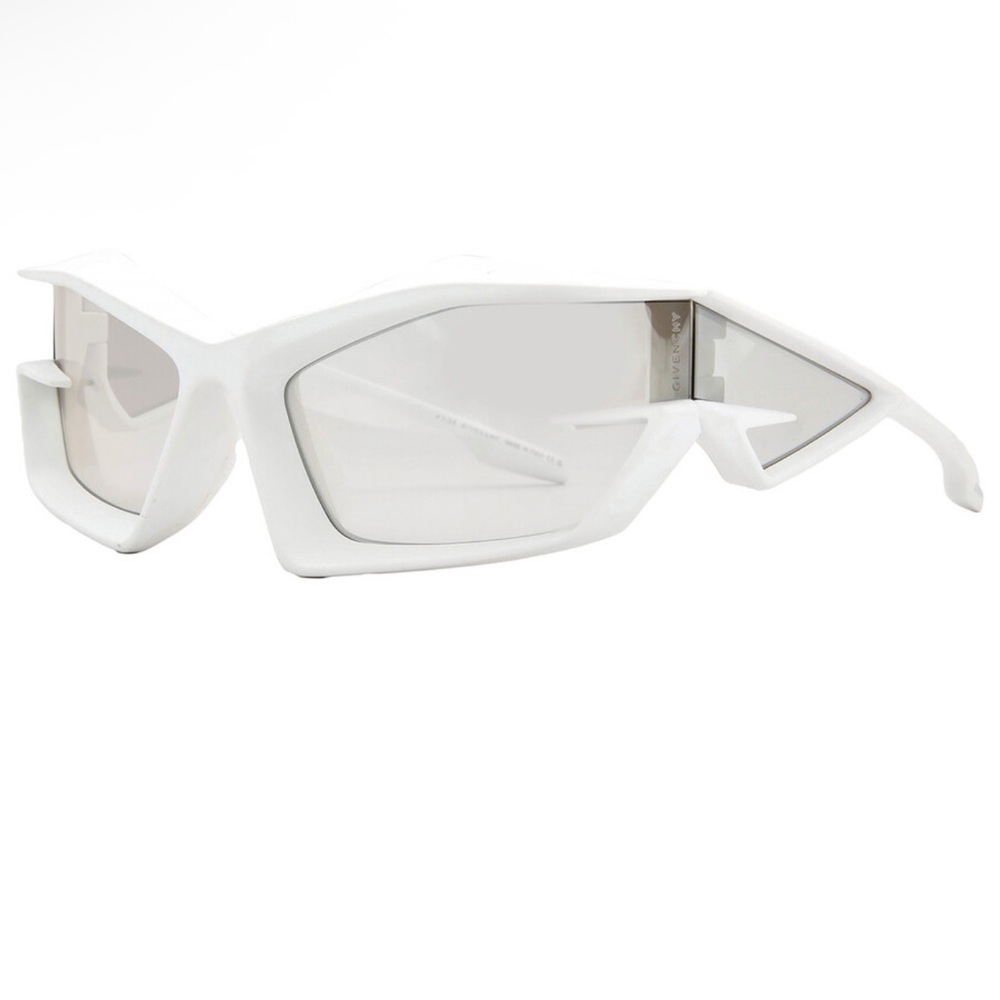 Givenchy Angular White Sunglasses - image 6